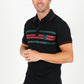 Men's Cotton Modern Fit Black Polo