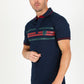 Men's Cotton Modern Fit Navy Polo