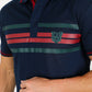 Men's Cotton Modern Fit Navy Polo