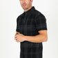Men's Cotton Modern Fit Black Polo