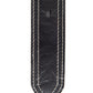 Genuine Leather Aztec Textured Buckle Belt - Black