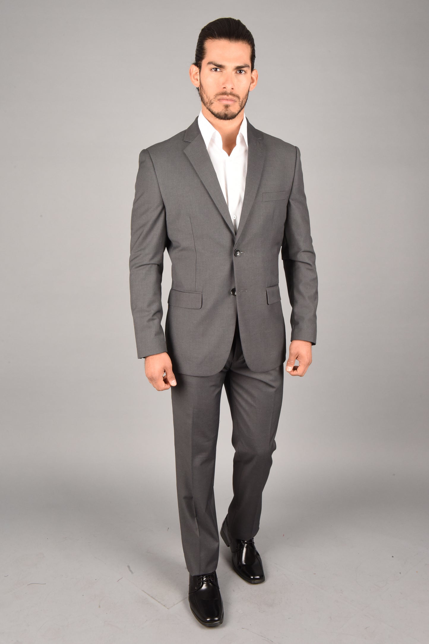 charcoal slim fit dress suit men platini lifestyle