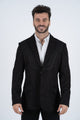 Embroidered Suede Blazer
