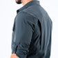 Men's Fishing Charcoal Long Sleeve Shirt