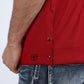 Men's Modern Red GUAYABERA Shirt