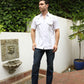 Men's Modern White GUAYABERA Shirt