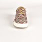 Mens Aztec Print Canvas Sneaker