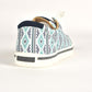 Mens Aztec Print Canvas Sneaker