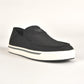 Mens Heather Canvas Slip-On Sneaker