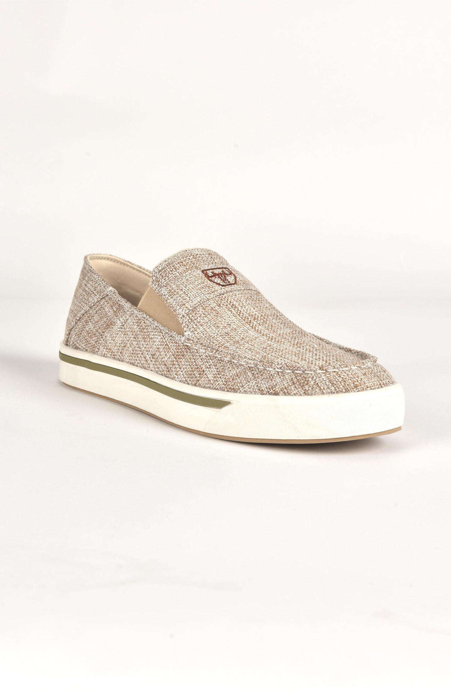 Mens Heather Canvas Slip-On Sneaker