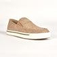 Mens Heather Canvas Slip-On Sneaker