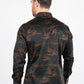 Mens Modern Fit Cotton Stretch Piping Cactus Monogram Print Shirt
