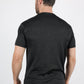 Mens Modern Fit Stretch Henley T-Shirt with Logo