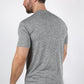 Mens Modern Fit Stretch Henley T-Shirt with Logo