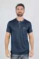 Henley Logo Tee
