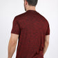 Mens Modern Fit Stretch Henley T-Shirt with Logo