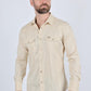 Mens Modern Fit Stretch Lurex Western Long Sleeve Shirt