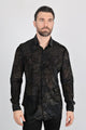 Modern Fit Stretch Velvet Shirt