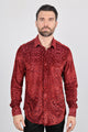 Modern Fit Stretch Velvet Shirt