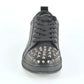 Mens Multi Fabric Low-Top Sneaker With Spikes