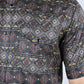 Mens Performance Classic Fit Western Short Sleeve Aztec Print Shirt