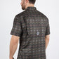 Mens Performance Classic Fit Western Short Sleeve Aztec Print Shirt