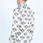 Mens Satin Cotton/Spandex Modern Fit Long Sleeve Shirt