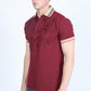 Mens Modern Fit Stretch Fashion Polo