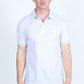 Mens Modern Fit Stretch Fashion Polo