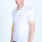 Mens Modern Fit Stretch Fashion Polo