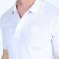 Mens Modern Fit Stretch Fashion Polo