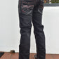 Holt Kid's Black Slim Boot Cut Jeans