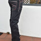 Holt Kid's Black Slim Boot Cut Jeans