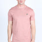 Men's Rooster Logo Cotton Salmon T-Shirt