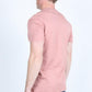 Men's Rooster Logo Cotton Salmon T-Shirt