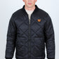 Mens Insulated Reversible Jacket - Black
