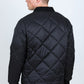 Mens Insulated Reversible Jacket - Black