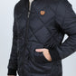 Mens Insulated Reversible Jacket - Black