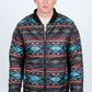 Mens Insulated Reversible Jacket - Black