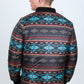 Mens Insulated Reversible Jacket - Black