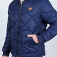 Mens Insulated Reversable Jacket - Navy
