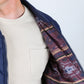 Mens Insulated Reversable Jacket - Navy