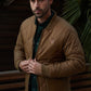 Mens Insulated Reversible Jacket - Beige