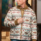 Mens Insulated Reversible Jacket - Beige