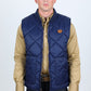 Mens Insulated Reversible Vest - Navy