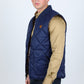 Mens Insulated Reversible Vest - Navy