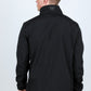 Mens Aztec Softshell Water-Resistant Jacket - Black