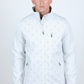 Mens Aztec Softshell Water-Resistant Jacket - White