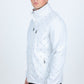 Mens Aztec Softshell Water-Resistant Jacket - White