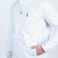 Mens Aztec Softshell Water-Resistant Jacket - White